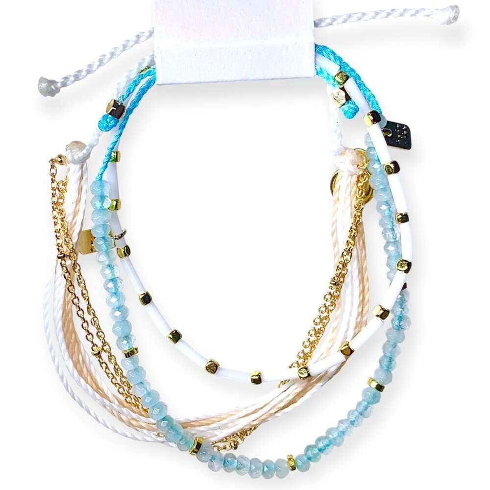 Pura Vida—Limited Edition 3pc Bracelet Style Pack *NWT* + Sticker Set - Picture 3 of 5